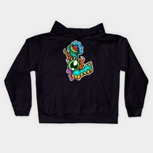 Alfabet Monster L Kids Hoodie